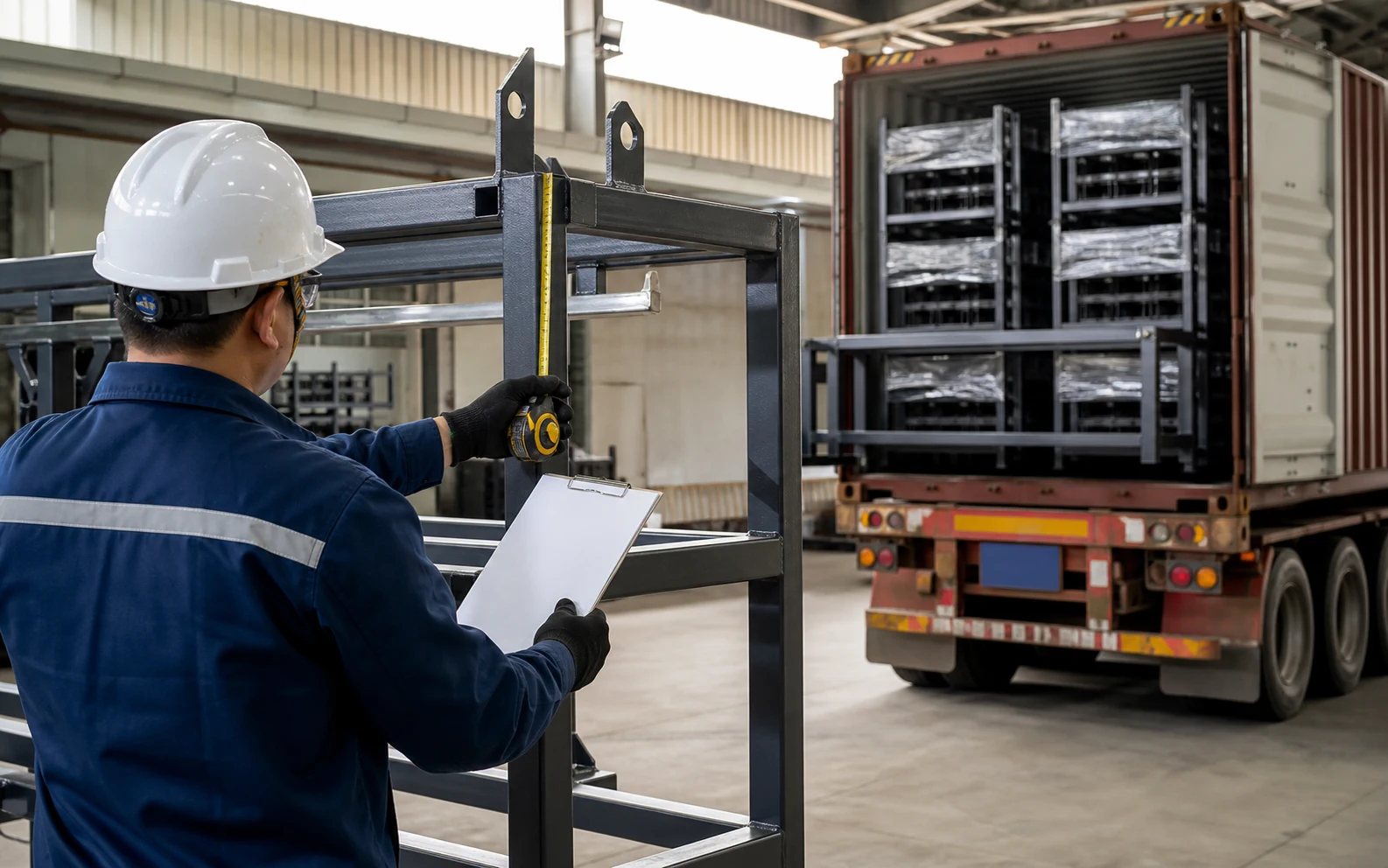 Pre-Shipment Inspection for Steel Racks: What to Check Before It Sails