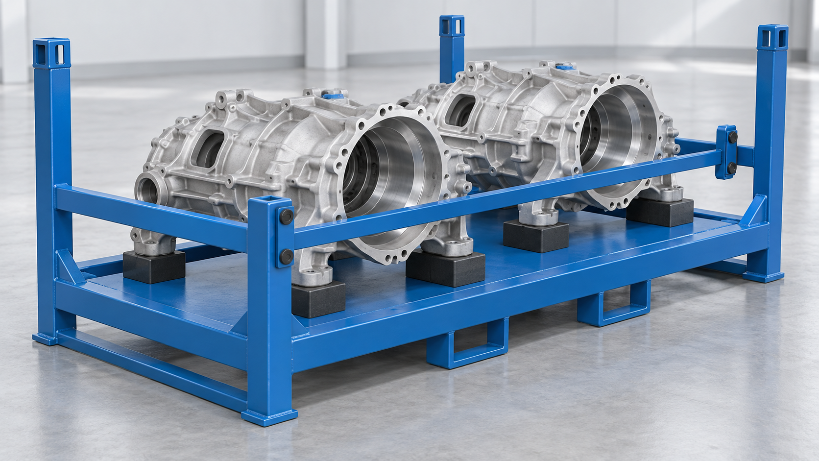 Transport Racks for Machined Castings: Where Should the Part Rest?